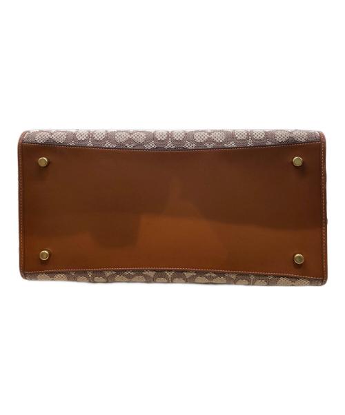 COACH（コーチ）COACH (コーチ) DISNEY (ディズニー) フィールド トート 40・シグネチャー テキスタイル ジャカード・パッチ　CG974 ブラウンの古着・服飾アイテム