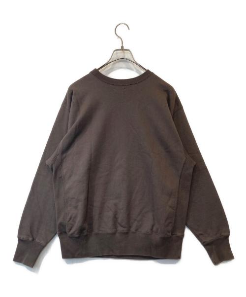 CIOTA（シオタ）CIOTA　 (シオタ) スビン吊り裏毛クルーネックスウェットシャツ　CSLM-101M チャコールグレー サイズ:5の古着・服飾アイテム