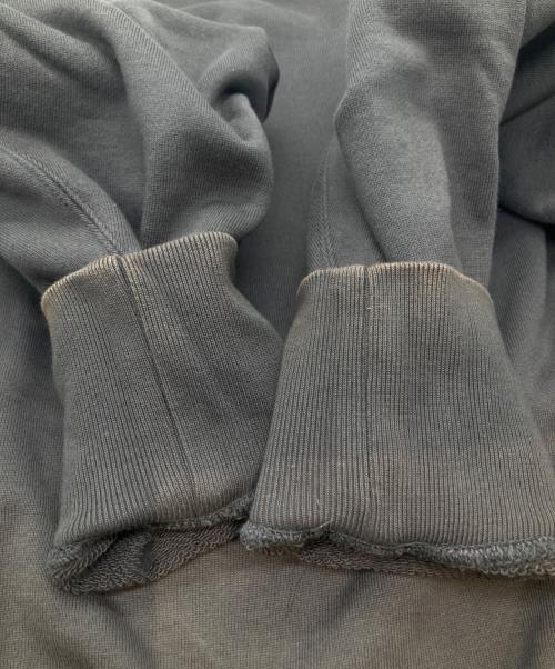 CIOTA（シオタ）CIOTA　 (シオタ) スビン吊り裏毛クルーネックスウェットシャツ　CSLM-101M チャコールグレー サイズ:5の古着・服飾アイテム