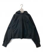 Maison Margielaメゾンマルジェラ）の古着「LOGO COTTON FLEECE HOODIE パーカー　S51GU0124 S25520」｜ブラック