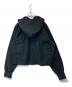 Maison Margiela (メゾンマルジェラ) LOGO COTTON FLEECE HOODIE パーカー　S51GU0124 S25520 ブラック サイズ:M：36000円
