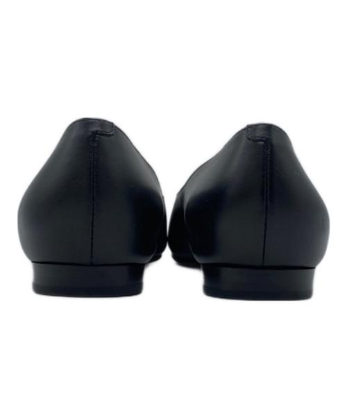 PELLICO（ペリーコ）PELLICO (ペリーコ) フラットパンプス ブラック サイズ:36 1/2の古着・服飾アイテム