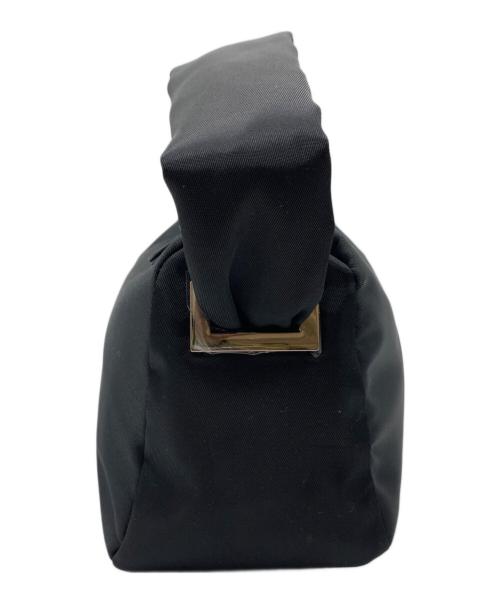 2.718（ニーテンナナイチハチ）2.718 (ニーテンナナイチハチ) ナイロンミニバッグ　GGZ1032512A0003 ブラック サイズ:表示がないため不明の古着・服飾アイテム