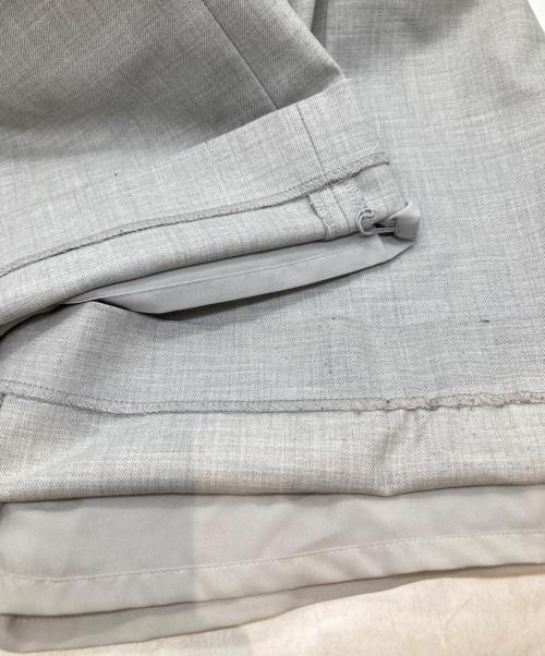 IENA（イエナ）IENA (イエナ) 2WAY ストレッチ ワイドパンツ 23030900501040 ライトグレー サイズ:38の古着・服飾アイテム