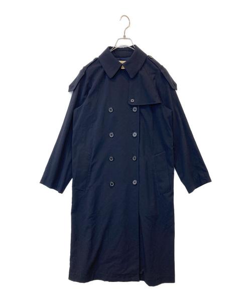 Traditional Weatherwear（トラディショナルウェザーウェア）Traditional Weatherwear (トラディショナルウェザーウェア) ステンカラーコート ネイビー サイズ:34の古着・服飾アイテム