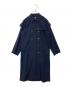 Traditional Weatherwear（トラディショナルウェザーウェア）の古着「ステンカラーコート」｜ネイビー