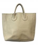 YOUNG & OLSEN The DRYGOODS STOREヤングアンドオルセン ザ ドライグッズストア）の古着「レザートートバッグ」｜ベージュ