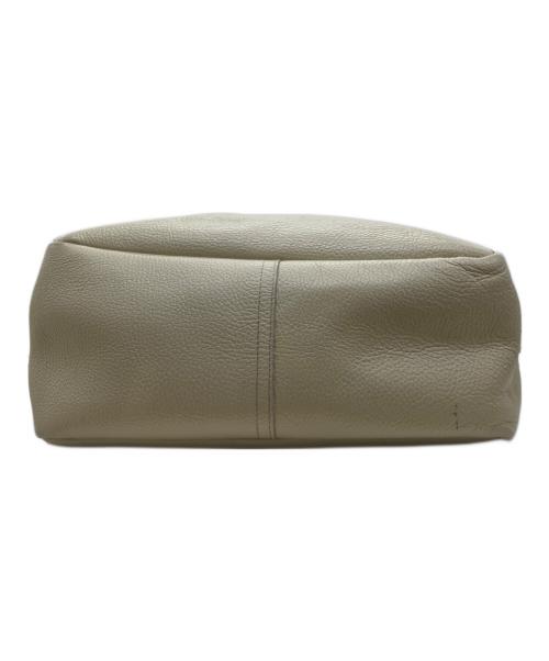 YOUNG & OLSEN The DRYGOODS STORE（ヤングアンドオルセン ザ ドライグッズストア）YOUNG & OLSEN The DRYGOODS STORE (ヤングアンドオルセン ザ ドライグッズストア) レザートートバッグ ベージュの古着・服飾アイテム