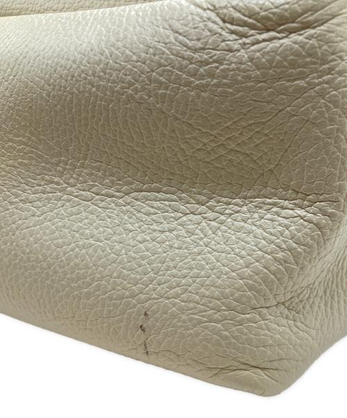 YOUNG & OLSEN The DRYGOODS STORE（ヤングアンドオルセン ザ ドライグッズストア）YOUNG & OLSEN The DRYGOODS STORE (ヤングアンドオルセン ザ ドライグッズストア) レザートートバッグ ベージュの古着・服飾アイテム