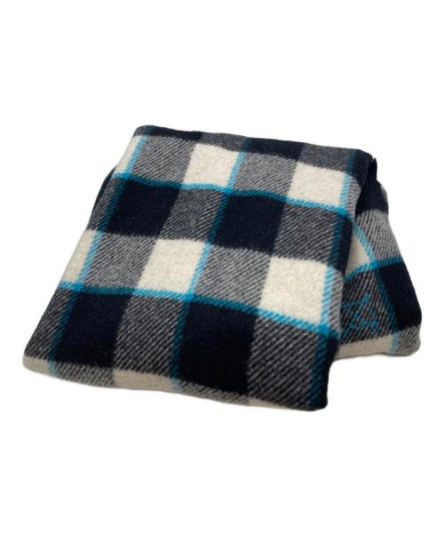 Acne studios（アクネ ストゥディオス）Acne studios (アクネ ストゥディオス) ウール チェック 大判マフラー　3540840200　3540840200 ブラック サイズ:220×70 cmの古着・服飾アイテム