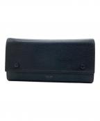 CELINEセリーヌ）の古着「長財布」｜ブラック