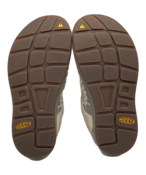 KEEN（キーン）KEEN (キーン) ユニークサンダル 1018698 アイボリー サイズ:24.5㎝の古着・服飾アイテム