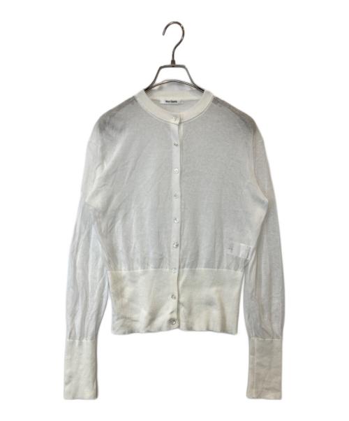 Whim Gazette（ウィムガゼット）Whim Gazette (ウィムガゼット) リネンカーディガン　WGZ1041405A0005 アイボリー サイズ:FREEの古着・服飾アイテム