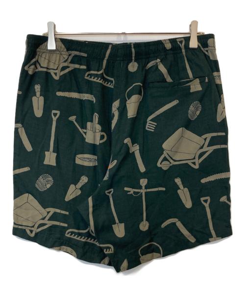 BROWN by 2-tacs（ブラウンバイツータックス）BROWN by 2-tacs (ブラウンバイツータックス) アロハショーツ　B23-P009 グリーン サイズ:Lの古着・服飾アイテム