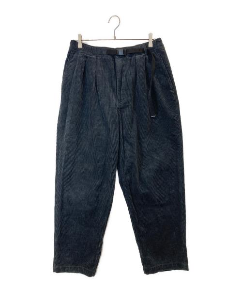 BEAMS（ビームス）BEAMS (ビームス) コーデュロイ バギー テーパード イージーパンツ　11-24-1633-803 グレー サイズ:Lの古着・服飾アイテム