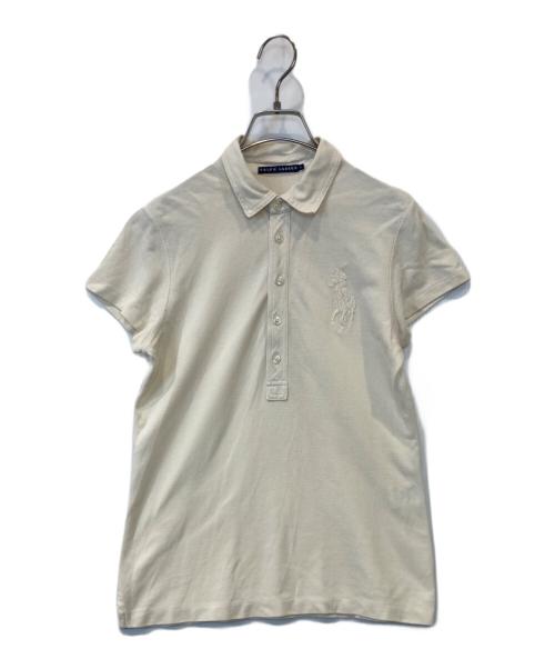 RALPH LAUREN（ラルフローレン）RALPH LAUREN (ラルフローレン) ポロシャツ KK-RL-BM-2461 アイボリー サイズ:Lの古着・服飾アイテム
