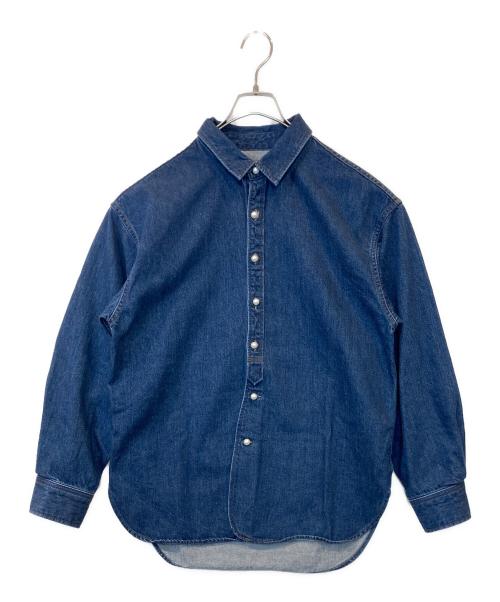 BRILL（ブリル）BRILL (ブリル) DENIM PEARL SH　BR24AW6004 インディゴ サイズ:FREEの古着・服飾アイテム