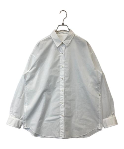 Noble（ノーブル）Noble (ノーブル) サイドツイストレギュラーシャツ　24050240602020 ホワイト サイズ:FREEの古着・服飾アイテム