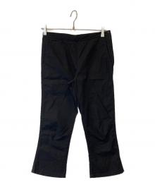 COMME des GARCONS tricot（コムデギャルソントリコ）の古着「フレアパンツ　TA-P035」｜ブラック