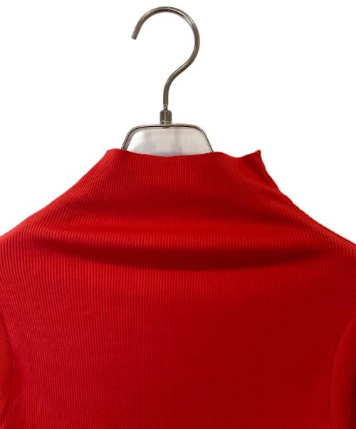 中川政七商店（ナカガワマサシチショウテン）中川政七商店 (ナカガワマサシチショウテン) ハイネックカットソー レッド サイズ:表示がないため不明の古着・服飾アイテム