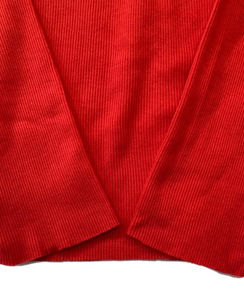 中川政七商店（ナカガワマサシチショウテン）中川政七商店 (ナカガワマサシチショウテン) ハイネックカットソー レッド サイズ:表示がないため不明の古着・服飾アイテム