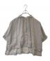nest Robe（ネストローブ）の古着「リネンガーゼルーズスクエアシャツ　01242-1128」｜グレー