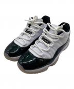 NIKEナイキ）の古着「AIR JORDAN 11 LOW EASTER　528895-145」｜ブラック×ホワイト