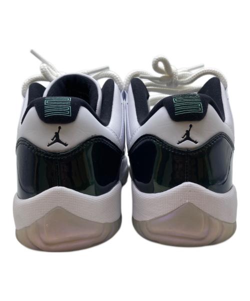 NIKE（ナイキ）NIKE (ナイキ) AIR JORDAN 11 LOW EASTER　528895-145 ブラック×ホワイト サイズ:27.5cmの古着・服飾アイテム
