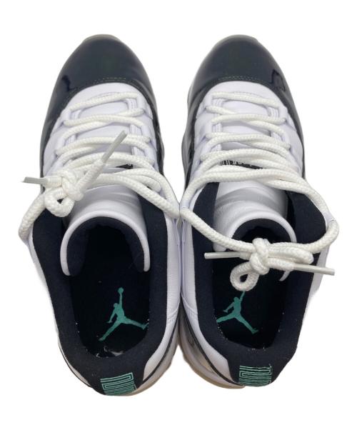 NIKE（ナイキ）NIKE (ナイキ) AIR JORDAN 11 LOW EASTER　528895-145 ブラック×ホワイト サイズ:27.5cmの古着・服飾アイテム