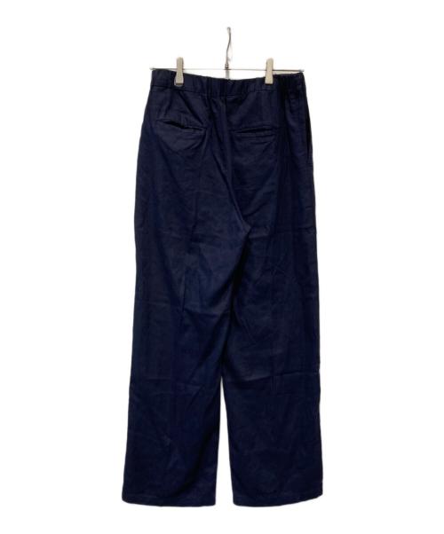 FRAMeWORK（フレームワーク）FRAMeWORK (フレームワーク) レーヨンリネンツイルドロストパンツ 24030220603010 ネイビー サイズ:40の古着・服飾アイテム