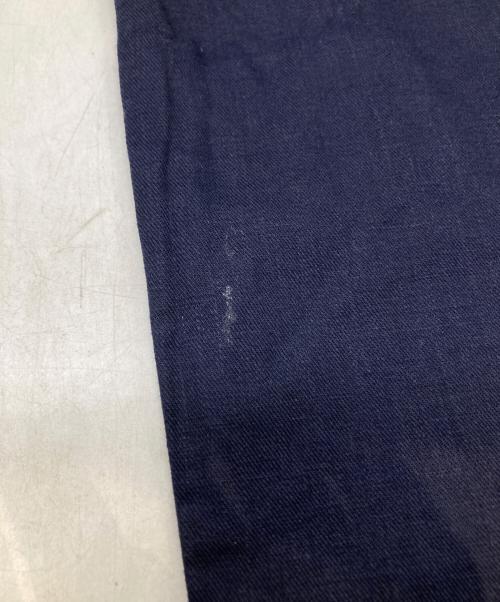 FRAMeWORK（フレームワーク）FRAMeWORK (フレームワーク) レーヨンリネンツイルドロストパンツ 24030220603010 ネイビー サイズ:40の古着・服飾アイテム