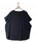 MOGA (モガ) ワッシャーデシンボートネックブラウス　B0233BFB005 ブラック サイズ:2：4000円