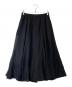 IENA（イエナ）の古着「インドドビー ギャザーフレア スカート 24060900502020」｜ブラック
