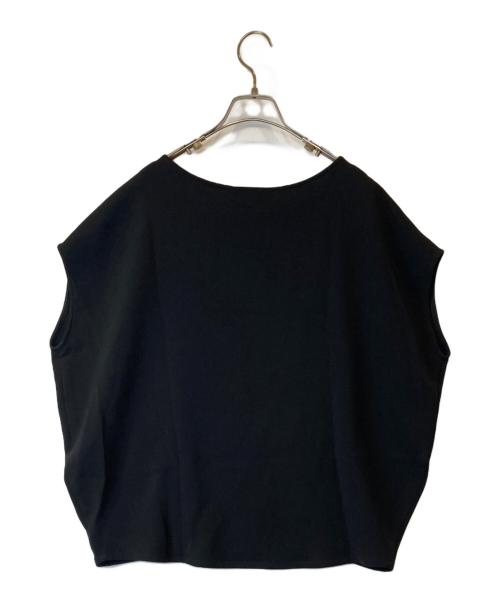 SOEJU（ソージュ）SOEJU (ソージュ) ショートスリーブコクーンブラウス　S-01-SB-008 ブラック サイズ:Lの古着・服飾アイテム