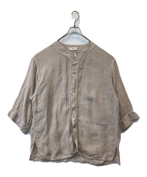 MARKA（マーカ）MARKA (マーカ) BASE BALL SHIRT　M23B-10SH01B ベージュ サイズ:2の古着・服飾アイテム
