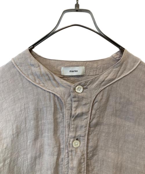 MARKA（マーカ）MARKA (マーカ) BASE BALL SHIRT　M23B-10SH01B ベージュ サイズ:2の古着・服飾アイテム