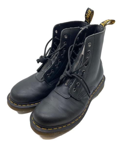 Dr.Martens（ドクターマーチン）Dr.Martens (ドクターマーチン) サイドジップ8ホールブーツ　23863 ブラック サイズ:UK8の古着・服飾アイテム