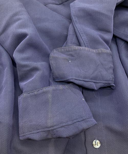 IZOD（アイゾッド）IZOD (アイゾッド) 長袖シャツ パープル サイズ:XLの古着・服飾アイテム