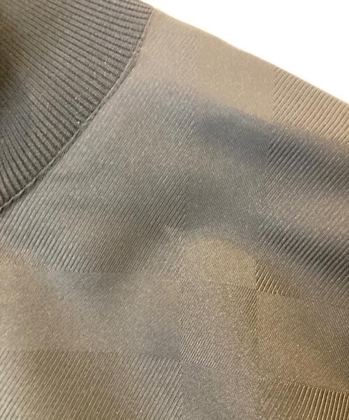 BLACK LABEL CRESTBRIDGE（ブラックレーベル クレストブリッジ）BLACK LABEL CRESTBRIDGE (ブラックレーベル クレストブリッジ) シャドーチェックコンビニットブルゾン　51N05-515-09 ブラック サイズ:Mの古着・服飾アイテム