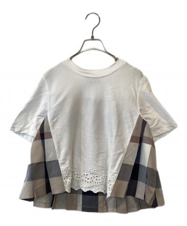 BLUELABEL CRESTBRIDGE ブルーレーベルクレストブリッジ/ハーフジップニット/55N25-238-20/Aランク/09【中古】 BLUE LABEL CRESTBRIDGE（ブルーレーベルクレストブリッジ）の「ウール