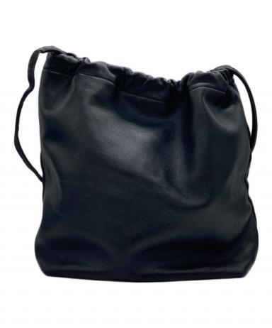 中古・古着通販】CELERI (セルリ) レザー巾着ショルダーバッグ