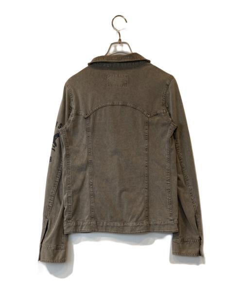 Hysteric Glamour（ヒステリックグラマー）Hysteric Glamour (ヒステリックグラマー) ブルゾン　0102CJ02 グレー サイズ:FREEの古着・服飾アイテム