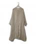 nest Robe（ネストローブ）の古着「リネンガーゼイレギュラーヘムワンピース　01192-1151」｜ベージュ