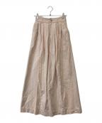 BABYLONEバビロン）の古着「ウェザータックワイドパンツ　2360010746」｜ピンク