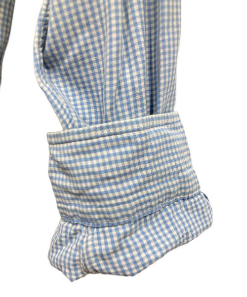 RALPH LAUREN（ラルフローレン）RALPH LAUREN (ラルフローレン) ギンガムチェックシャツ スカイブルー サイズ:XLの古着・服飾アイテム