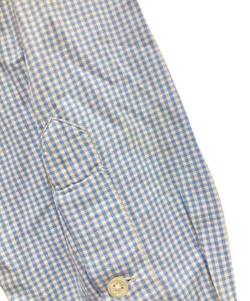 RALPH LAUREN（ラルフローレン）RALPH LAUREN (ラルフローレン) ギンガムチェックシャツ スカイブルー サイズ:XLの古着・服飾アイテム