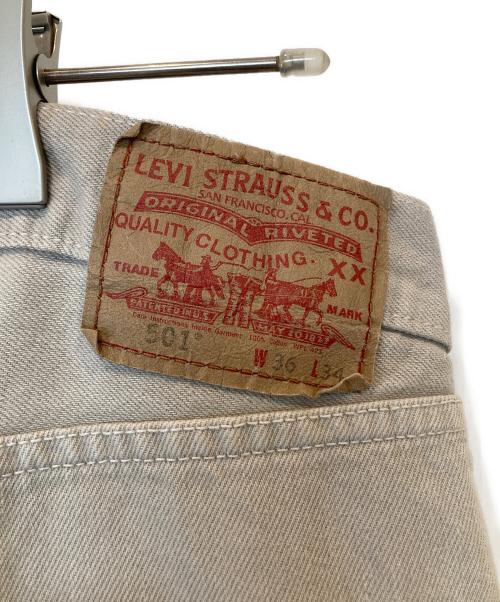 LEVI'S（リーバイス）LEVI'S (リーバイス) 501デニムパンツ　005010694 ベージュ サイズ:SIZE W36 L34の古着・服飾アイテム