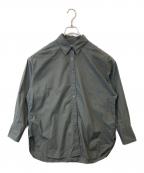 BEAUTY&YOUTHビューティーアンドユース）の古着「コットンタイプライター レギュラーシャツ　1611-149-2362」｜グレー