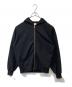 Healthknit（ヘルスニット）の古着「Wジップパーカー」｜ブラック