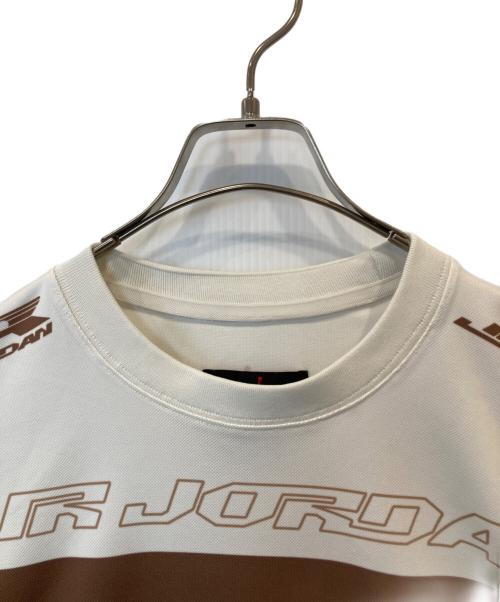 JORDAN（ジョーダン）JORDAN (ジョーダン) M J MVP AOP LS TOP SAIL/ARCHAEO BROWN/SAIL FV7239-133 カットソー ホワイト サイズ:Mの古着・服飾アイテム